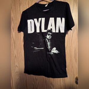 Bob Dylan Black T Shirt- S